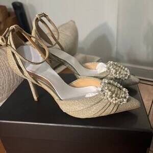 Badgley Mischka - Ankle Strap Stiletto - Women’s size 7.5